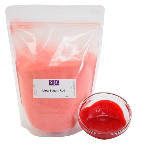 Icing Sugar Red