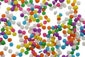 Mini Pastel Sequins Sugar Decor