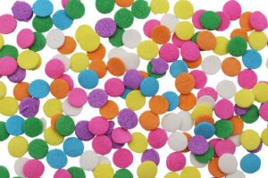 Pastel Sequins Sugar Decor