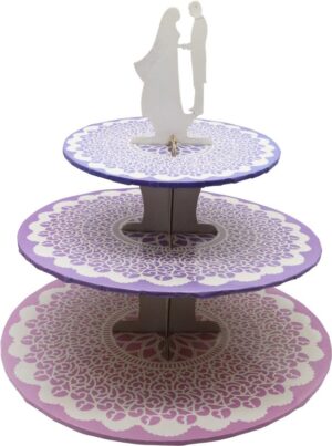 3 Tier Celebration Cupcake Stands