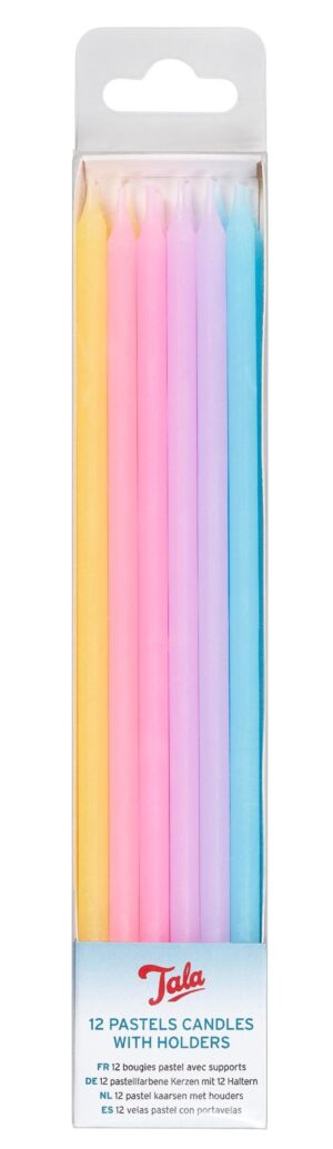 Pastel Candles