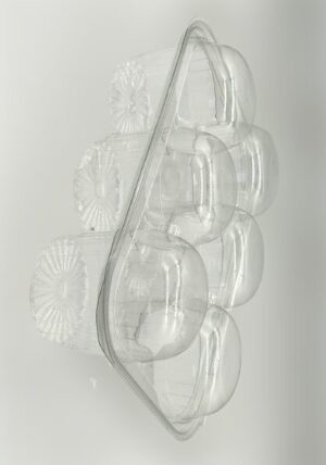 Plastic Cupcake Clam