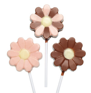 Silicone Chocolate Lollipop Mould Flower