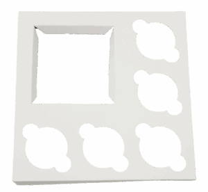 Bento Box Insert White